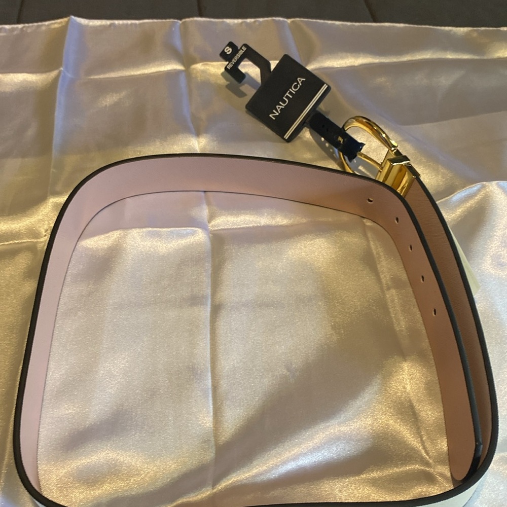 Elegant Tan Leather Belt - Picture 5 of 5